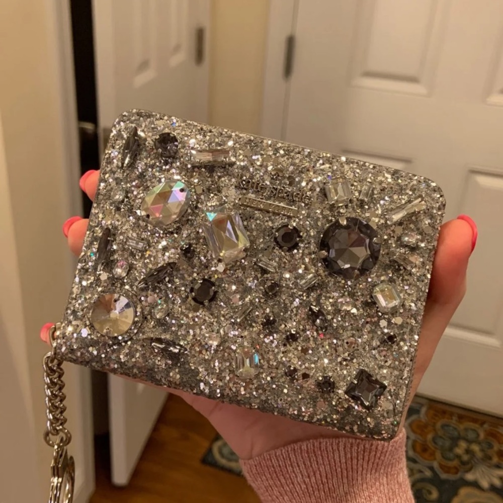 Kate spade glitter wallet